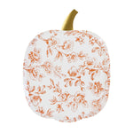 Toile Pumpkin Plates (x 8)