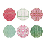 Meri Meri x Molly Mahon Red & Green Side Plates (x