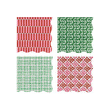 Meri Meri x Molly Mahon Red & Green Small Napkins