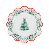 Toile De Jouy Christmas Side Plates (x 8)