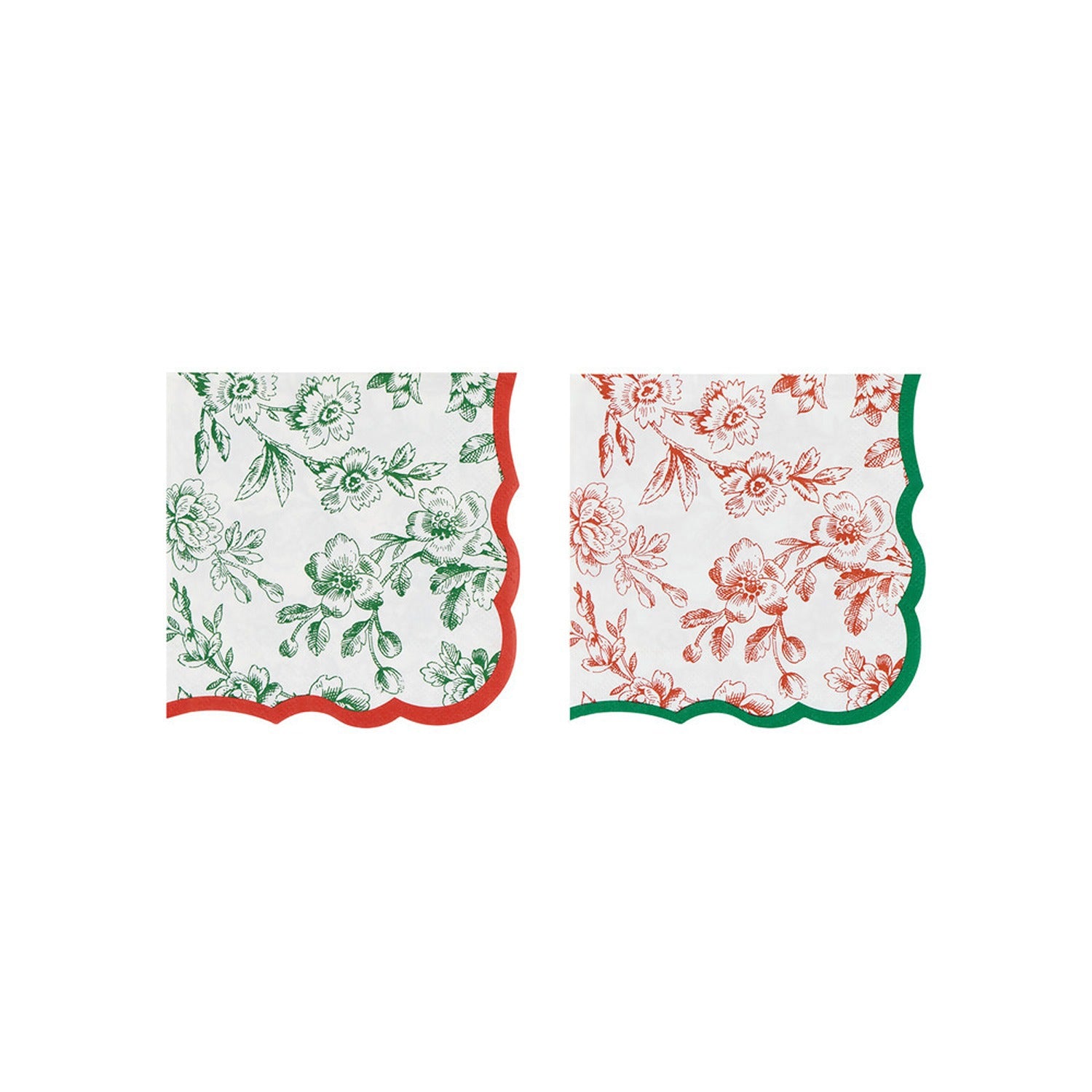 Toile De Jouy Small Napkins (x 16)