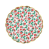 Holly Ditsy Side Plates (x 8)