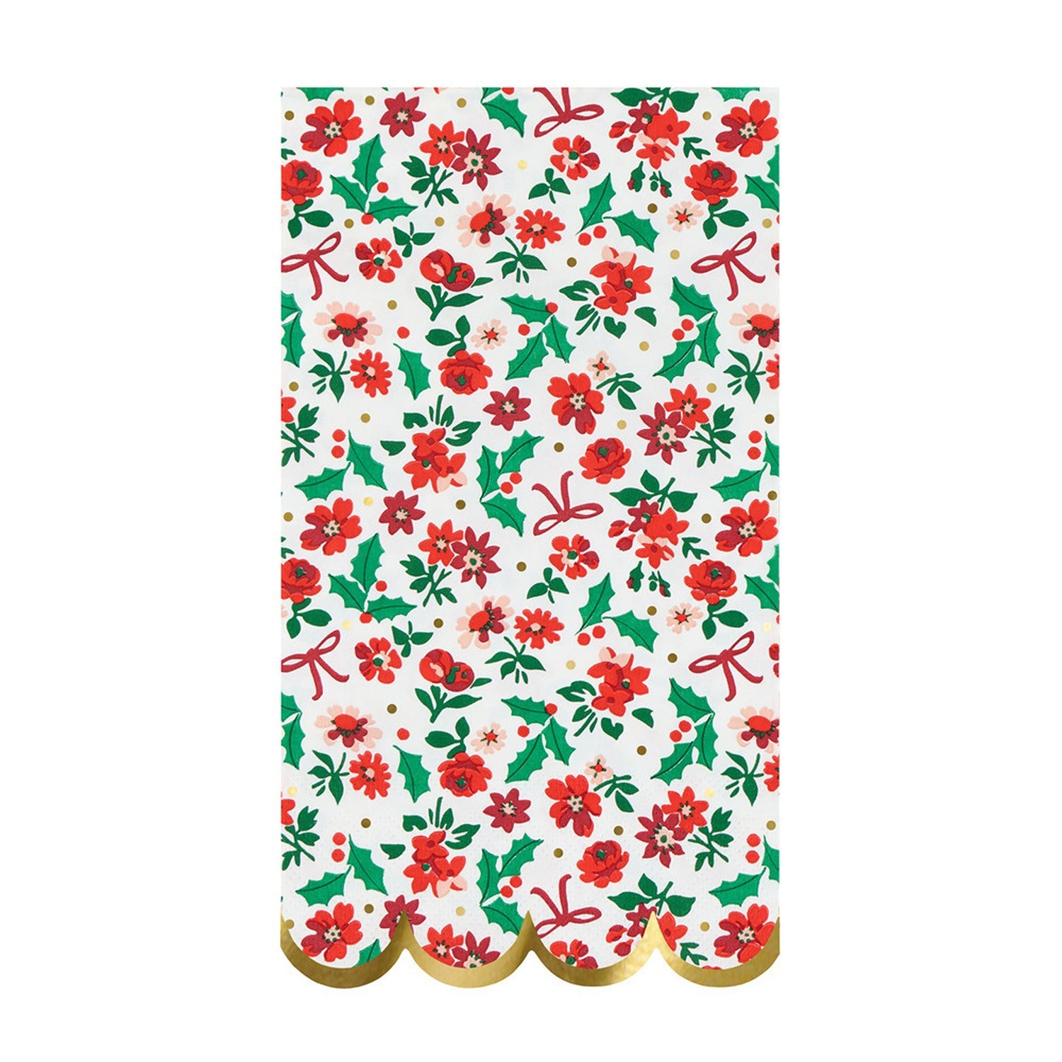 Holly Ditsy Guest Towels (x 16)