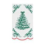 Toile De Jouy Christmas Guest Towels (x 16)
