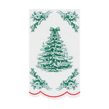 Toile De Jouy Christmas Guest Towels (x 16)