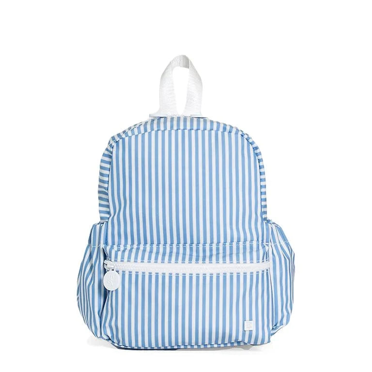 Pimlico Stripe Chambray Mini Backer – Hot Pink Brentwood