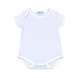 Mini Stripes Blue S/S Bodysuit