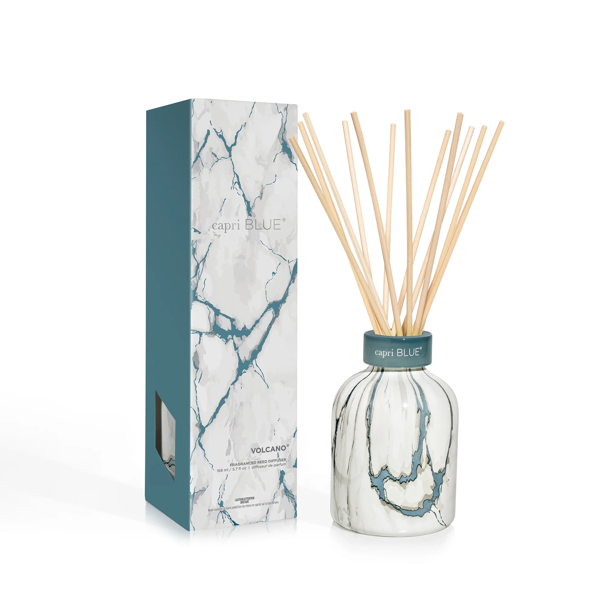 Volcano Modern Marble Reed Diffuser – Hot Pink Brentwood