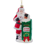 Noble Gems Santa with Mailbox Ornament