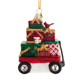 Wagon with Picnic Boxes Ornament