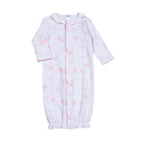 Pink Baby Toile Converter Gown