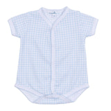 Peek-A-Boo Wishes Blue Bodysuit