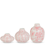 Pink Bud Vases