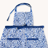 Porcelain Floral Apron
