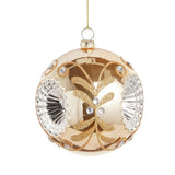Gold Reflector Ball Ornament