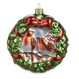 Wreath with Birds Ornament