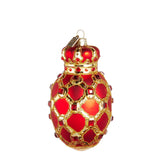 Red Garnet Egg Ornament