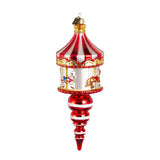 Carnival Carousel Finial Ornament