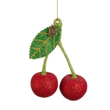 Glitter Pop Cherry Cheer Ornament