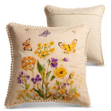 Butterfly Meadow Pillow