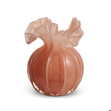 Salmon Ruffle Vase