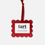 Red Chrome Frame Ornament