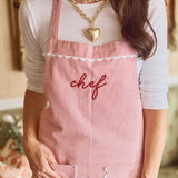 Red Stripe Women's Apron