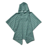 Rose Study Packable Rain Poncho