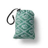 Rose Study Packable Rain Poncho
