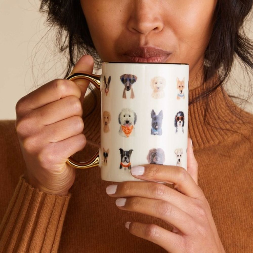 Hot Dogs Porcelain Mug