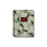 2027 Sage Hydrangea 12-Month Softcover Spiral Planner
