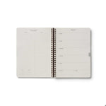 2027 Sage Hydrangea 12-Month Softcover Spiral Planner