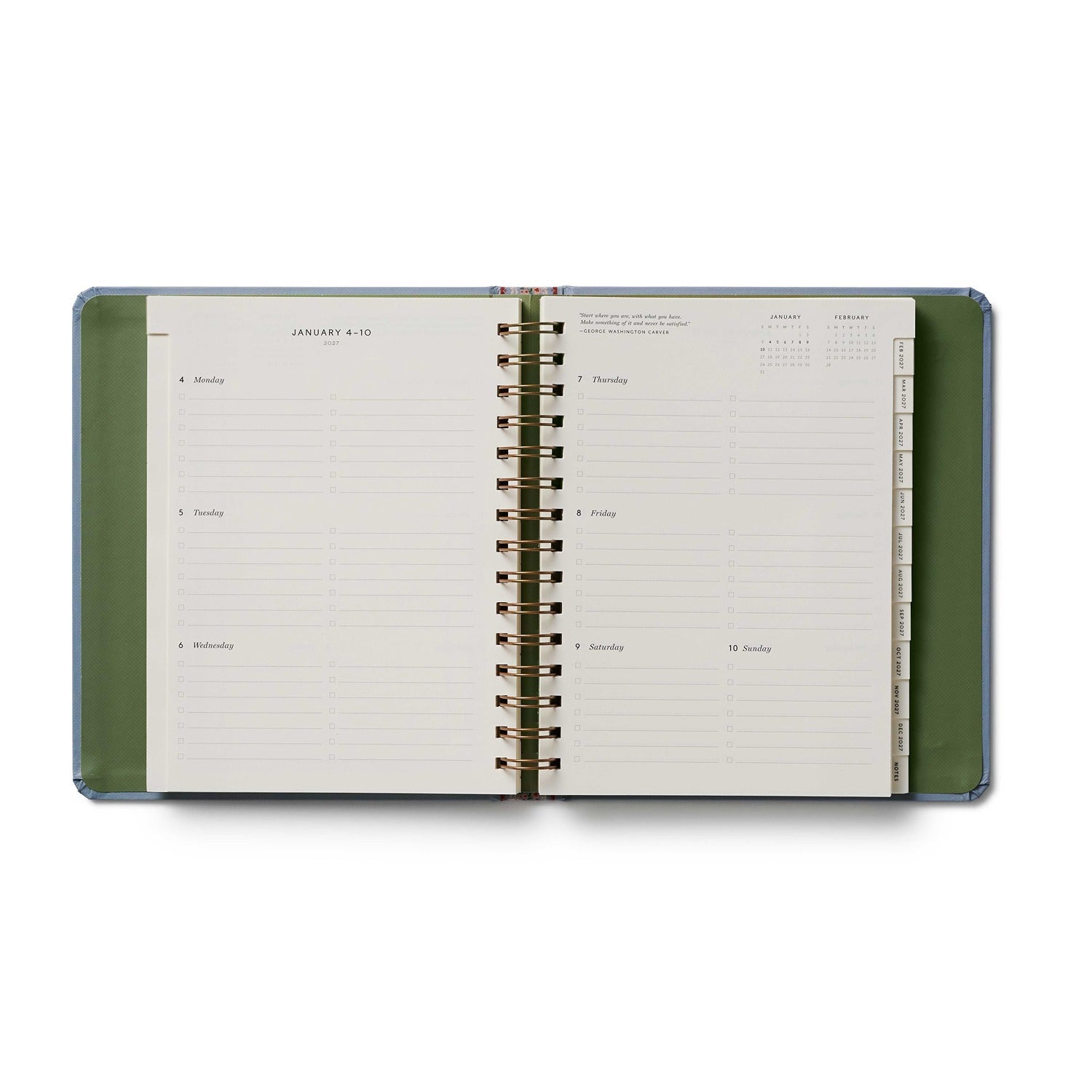 2027 Paisley 17-Month Academic Covered Spiral Planner