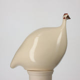 Solid White Guinea Fowl