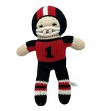 Football Player Knit Doll