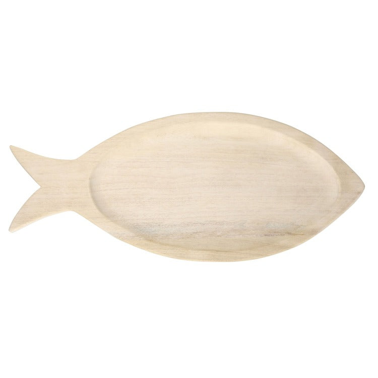 Wood Fish Tray - Large