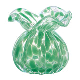 Glass Dotted Vase
