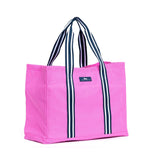 Roadtripper Tote Red Violet Woven