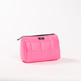 Packin' Heat Toiletry Bag Pop Pink Box Quilted