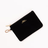 The Carly Pouch Black Velvet