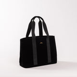 Miss Manors Tote Black Velvet