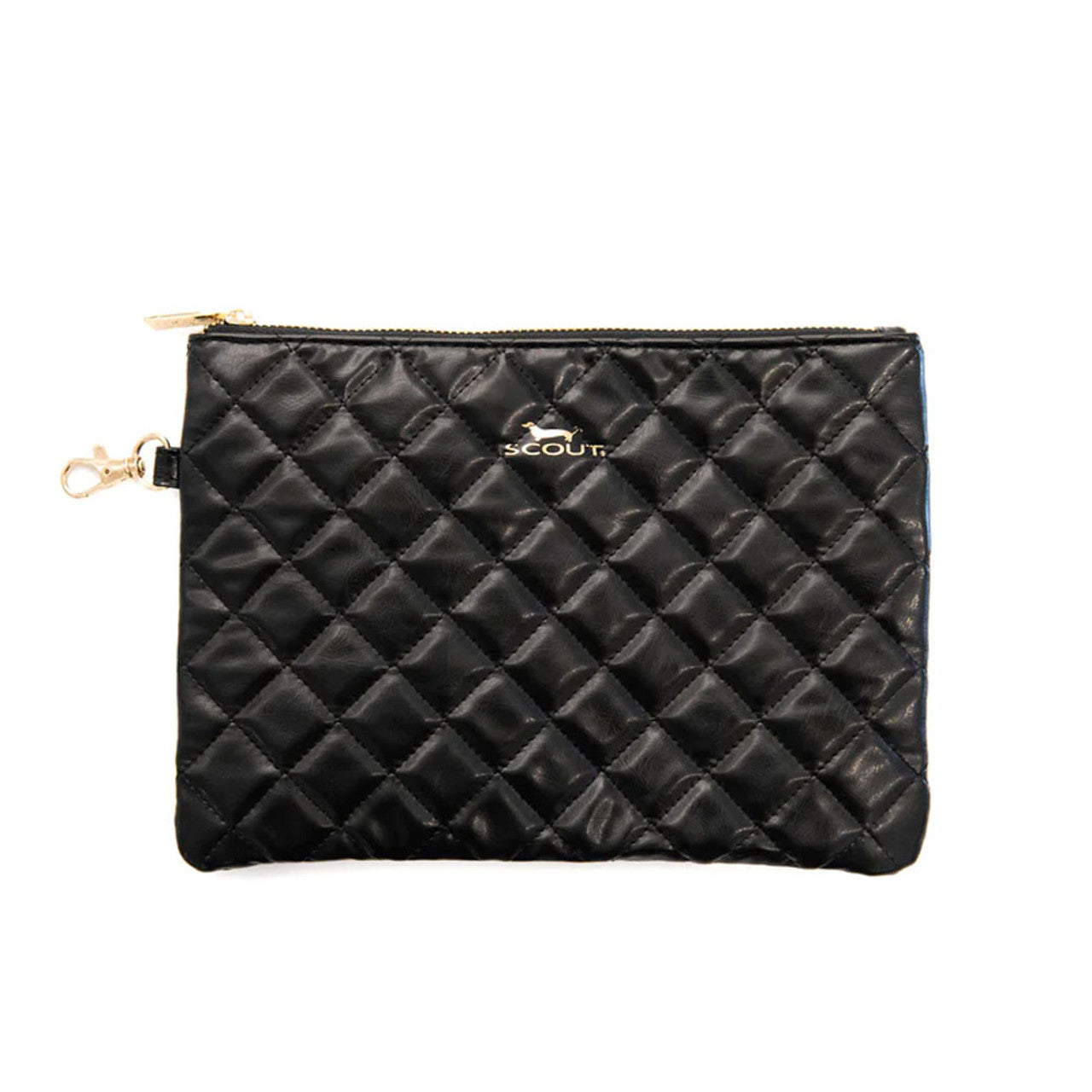 Pouch Perfect Midi Quilted Black