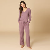 Natalie - Classic V-Neck PJ Set