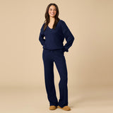 AirThermal Midnight Knit V-Neck with Long Pant