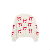 Ivory Bow Sweaters