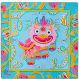 Glitterville Pink Dragon Mahjong Mat