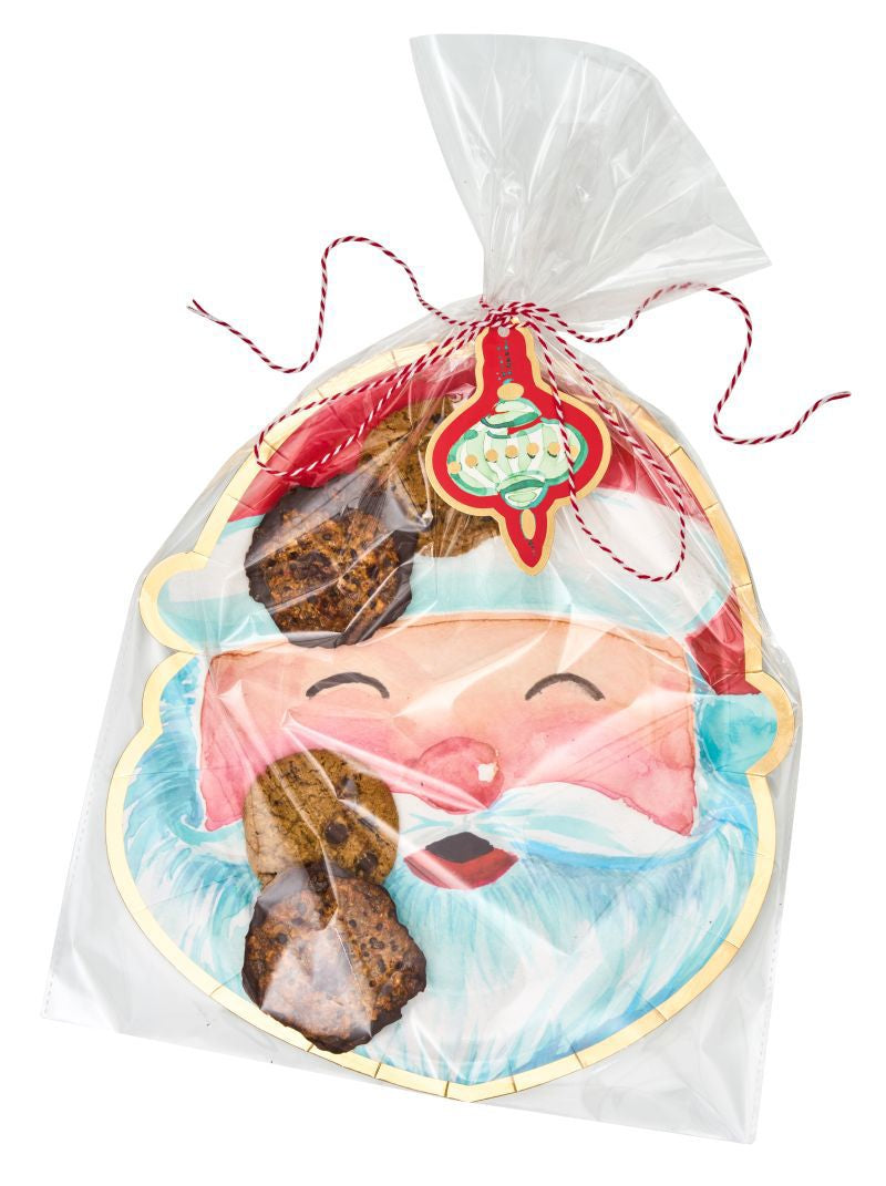 Cookie Tray Gifting Kit Santa/6pkg FOIL
