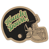 Die Cut Helmet Dinner Plate 10.5 Tailgate 400gsm /
