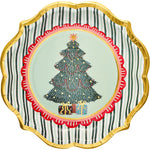 Salad Plate Tis the Season 350gsm / 8pkg FOIL