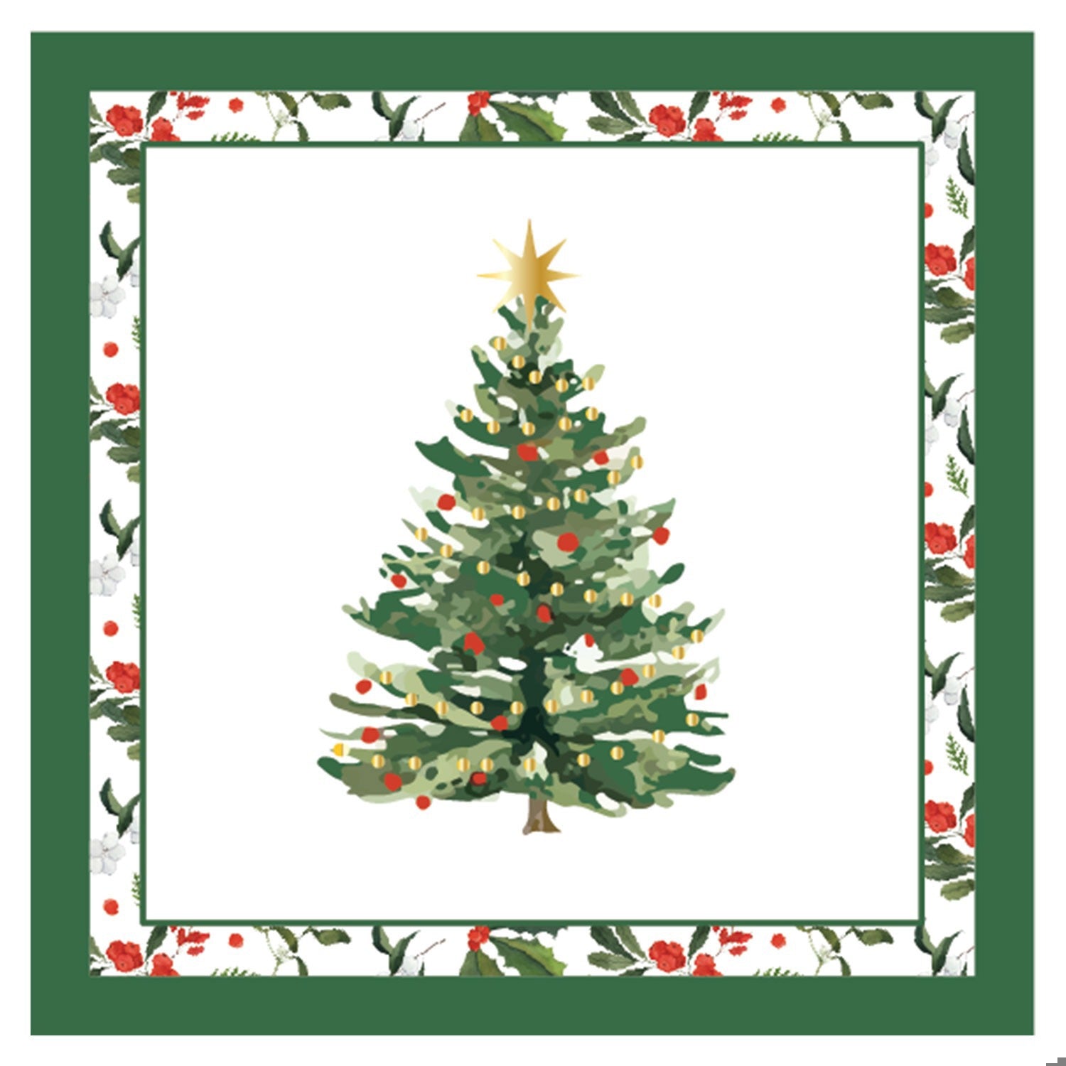 Cocktail Napkin Home for the Holidays 3 ply / 26 p